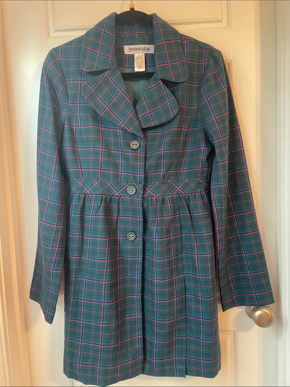 Plaid coat